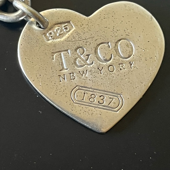 Vintage T&CO 925 silver necklace - Picture 2 of 3